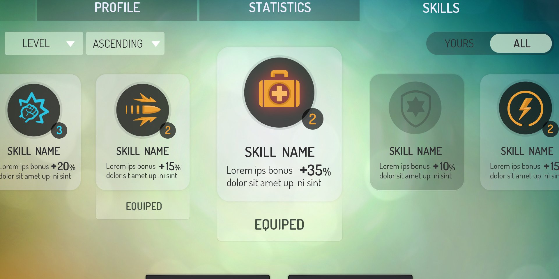 Gangstar New Orleans - UI Design