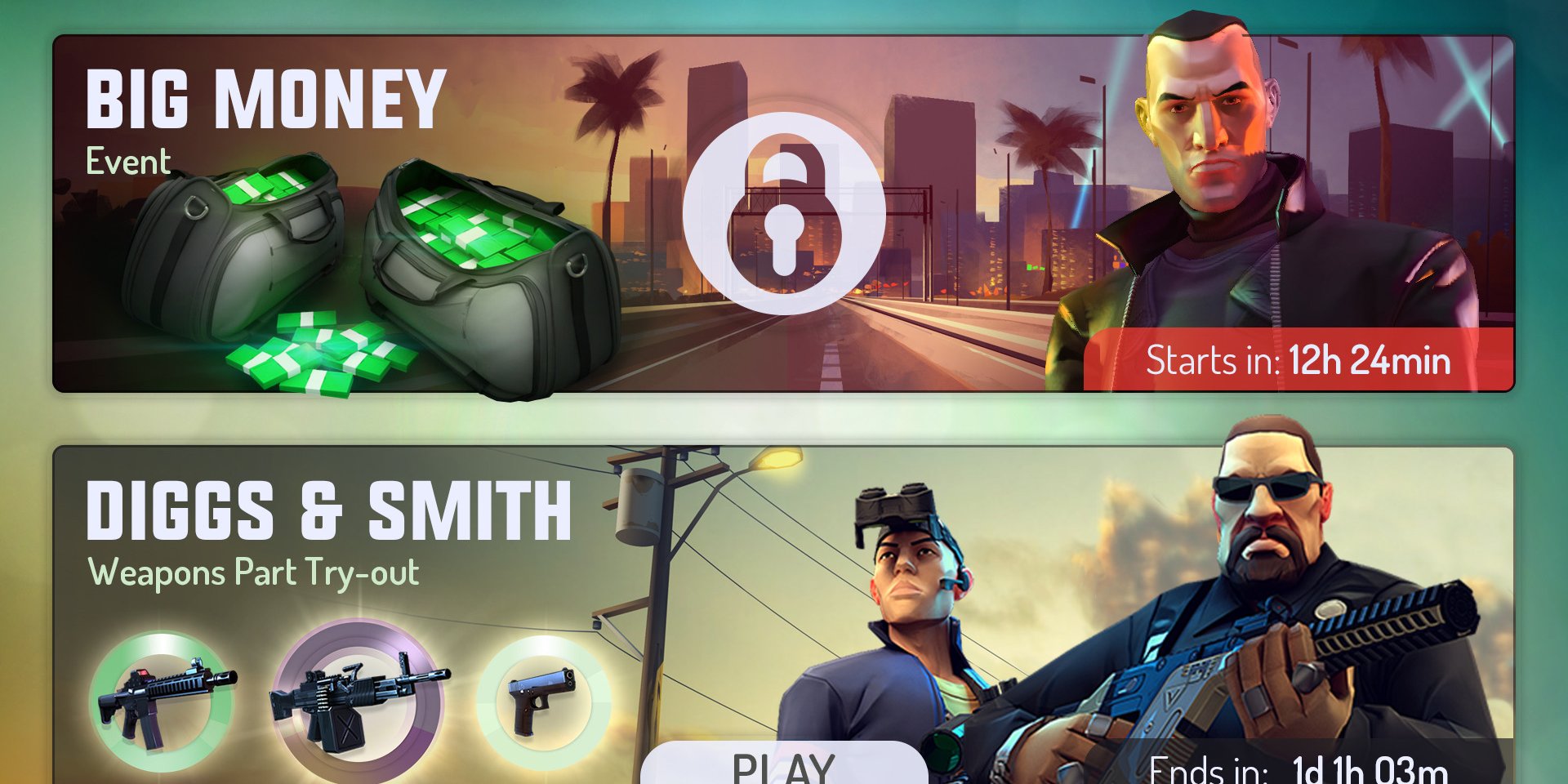 Gangstar New Orleans - UI Design