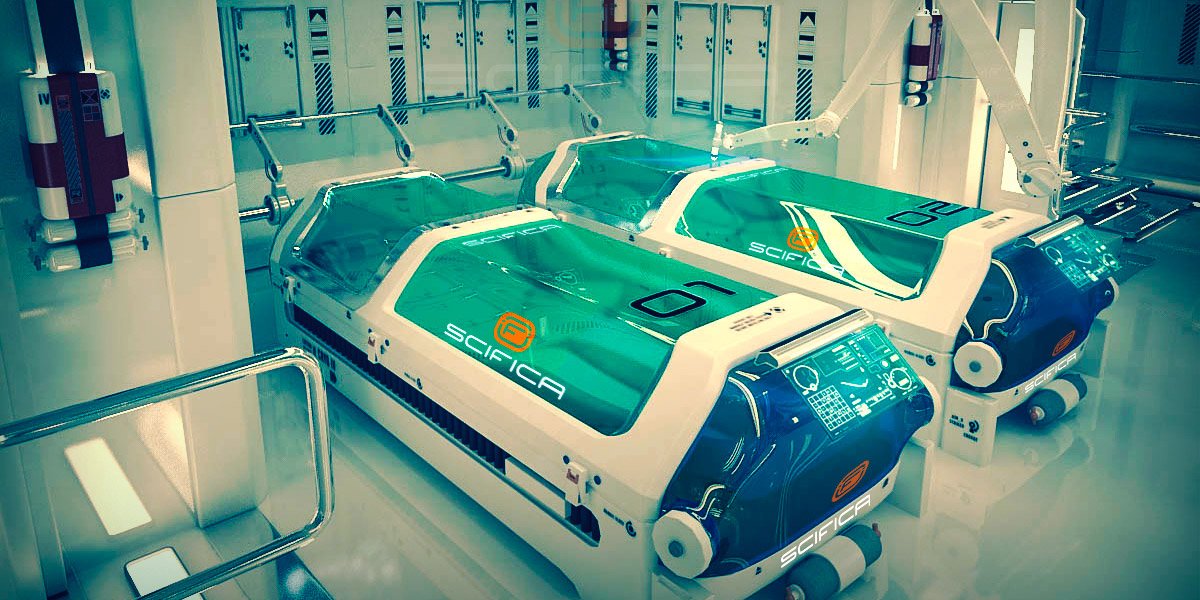 Sci-Fi INTERIOR - High Poly