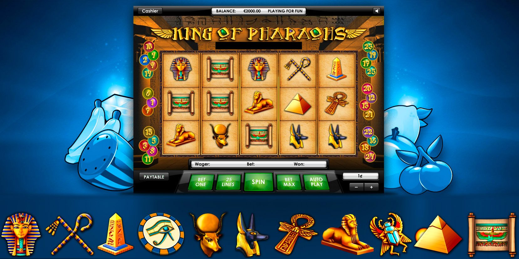 King of Pharaohs - Online Gaming