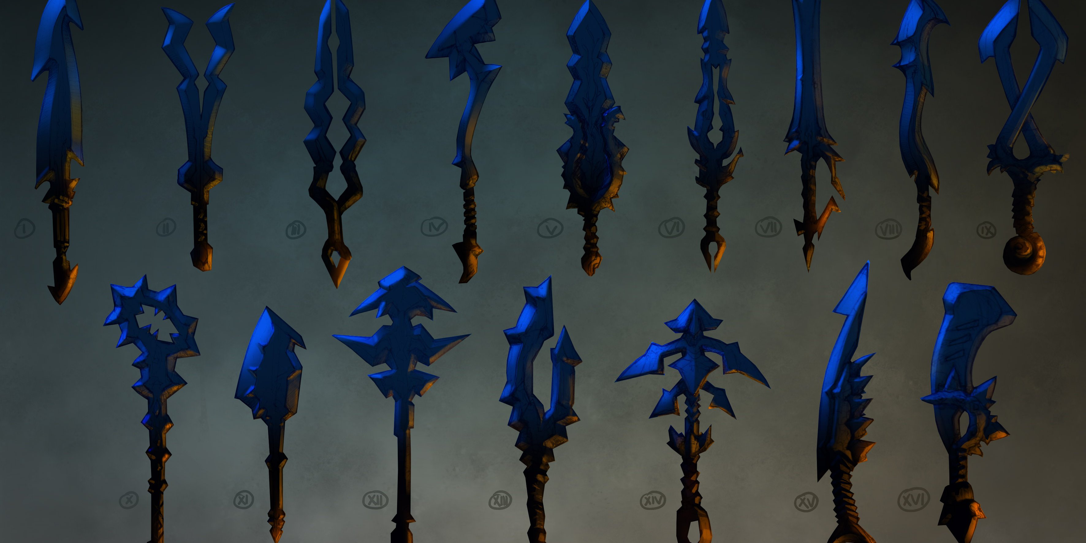 Weapons - Fantasy Swords